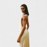 Gala - Robe Halter Satinée