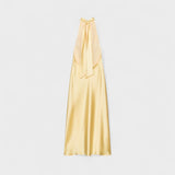 Gala - Robe Halter Satinée