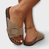 Margarida - Sandales en liège pour femme avec design à boucle