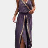 Lorena - Robe Mono Détails Dorés
