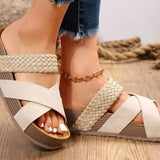 Sandale Mode Plateforme Slide