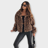 Leonor - Veste en Léopard