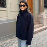 Elise - Manteau Court Luxueux