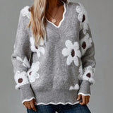 Belinha - Pull Élégant Floral