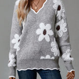 Belinha - Pull Élégant Floral