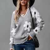 Belinha - Pull Élégant Floral