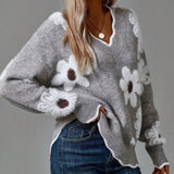 Belinha - Pull Élégant Floral