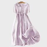 Robe Classique avec Boutons