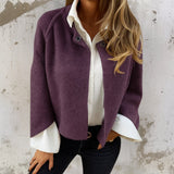 Judite - Manteau Court Élégant et Chaud