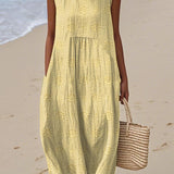 Franca - Robe en coton sans manches