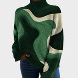 Eva - Pull en Maille Artistique
