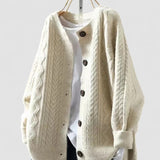 Lorença - Gilet en Tricot à Tresses