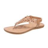 Sandales De Plage Avec Fleurs 3D