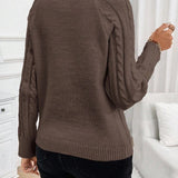 Francisca - Pull en Maille avec Boutons