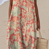 Elis - Robe florale vintage