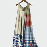Robe à Imprimé Carreaux