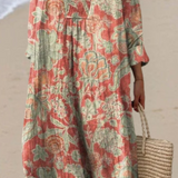 Elis - Robe florale vintage