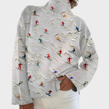 Camila - Pull en Maille Artistique