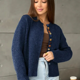Nicole - Cardigan avec Détail de Boutons
