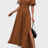 Eterna - Robe Maxi Élégante Noire