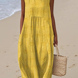 Franca - Robe en coton sans manches