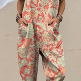 Elis - Robe florale vintage