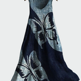 Robe avec Imprimé de Papillons