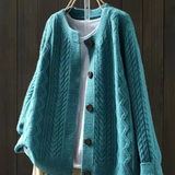 Lorença - Gilet en Tricot à Tresses