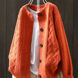 Lorença - Gilet en Tricot à Tresses