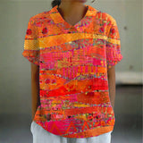 Isa - Chemise à Imprimé Abstrait