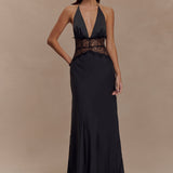 Velina - Robe en dentelle et satin