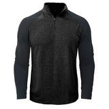 Chemise en coton à col montant