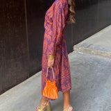 Sabrina - Robe midi sophistiquée