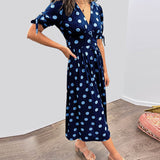 Mónica - Robe Élégante à Pois