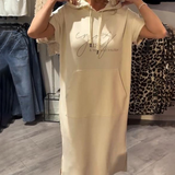 Sásquia - Robe décontractée avec capuche