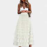 Jupe Boho avec Finition Satinée