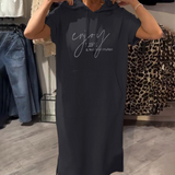 Sásquia - Robe décontractée avec capuche