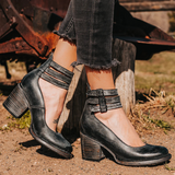 Ginevra - Chaussures à talons hauts avec multiples lanières et semelle épaisse