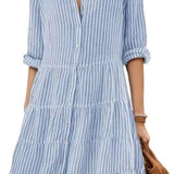 Ana - Robe d'Été à Rayures