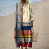 Leonor - Robe Bohème en Patchwork