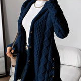Sara - Manteau à capuche en peluche