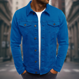 Artur - Veste en Denim Coupe Ajustée