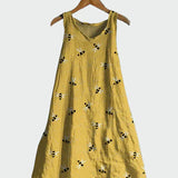Robe avec Imprimé d'Abeilles