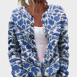 Benedita - Cardigan Floral d'Automne