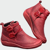 Bottines orthopédiques en cuir premium