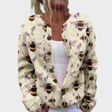 Alice - Cardigan Floral d'Automne