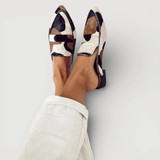 Amália - Mocassins avec motif abstrait