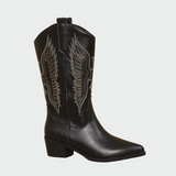 Bottes de cowboy occidentales en cuir
