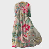 Robe Bohème Fleurie