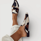 Amália - Mocassins avec motif abstrait